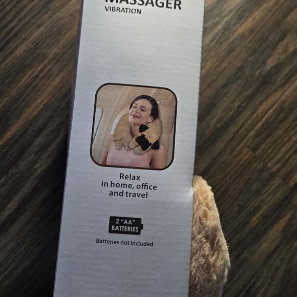 HEALTH TOUCH Vibration Neck Massager (Puppy Themed!) NEW IN BOX - Picture 5 of 5